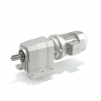 Helical coaxial gearboxes 