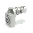 Helical shaft mounted gearboxes